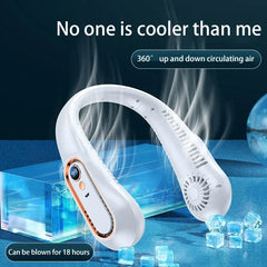 USB Rechargeable Iced Cold Hanging Neck Fans