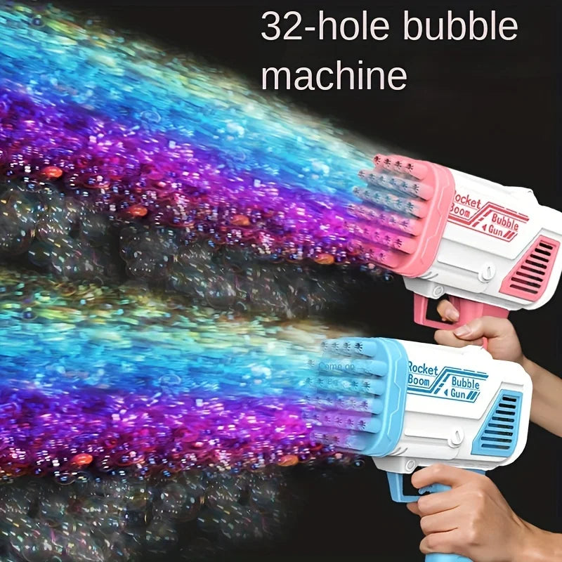 32 Hole Electric Bubble Machine Gun